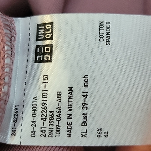 Mock Turtleneck Rose Color - Picture 7 of 7